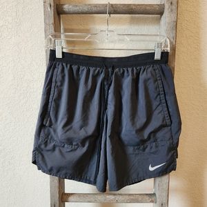 Nike Dri-Fit Boys Athletic Grey/Black Shorts- Size Small